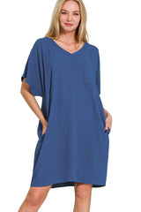 Anna Woven Airflow Dress-4 Colors