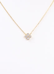 Carpentar Clover Necklace Gold