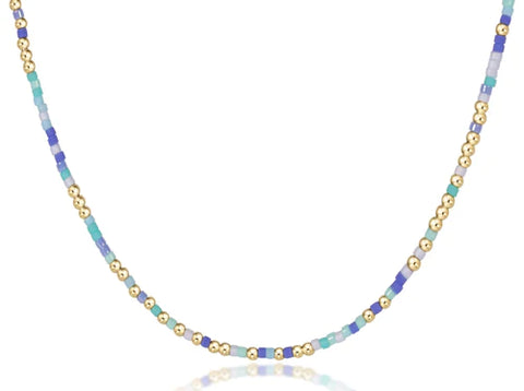 enewton Choker Classic Gold 6mm Bead- 2 Lengths