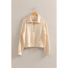 Chillin' Half Zip Pocket Sweatshirt