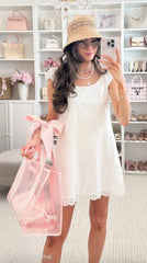 Case Mate Jelly Tote Bag - Ballet Pink Bow