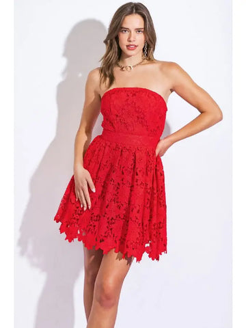 Red-y For Anything Dress