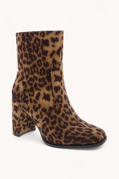 Ivy Leopard Bootie