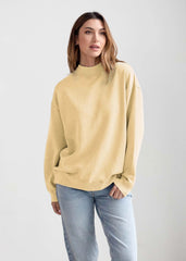 Nantucket Mock Neck Sweatshirt - by chicka-d - 5 Colors