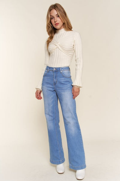 Twist and Turn Sweater Bodysuit