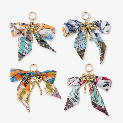 Scarf Bag Charms - 4 Colors