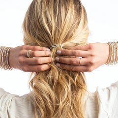 enewton "e"ssentials bracelet stack of 2 - neutral set - Dove