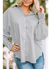 Polly Striped Button Down -3 Colors