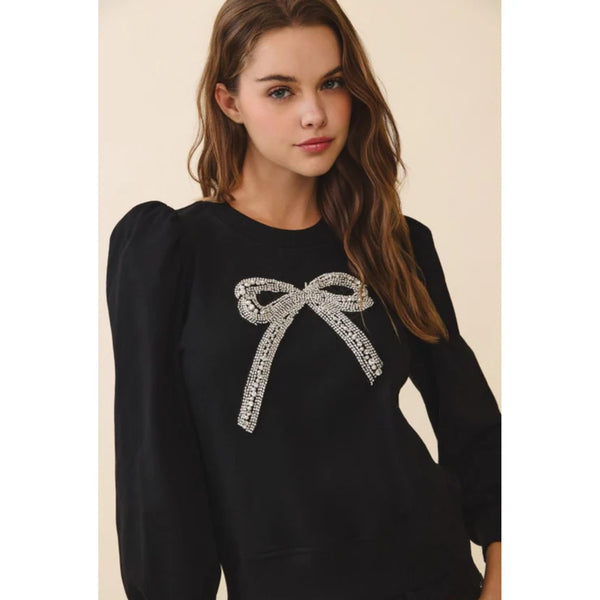 Quincy Bow Sweatshirt