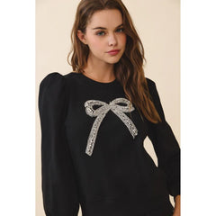 Quincy Bow Sweatshirt