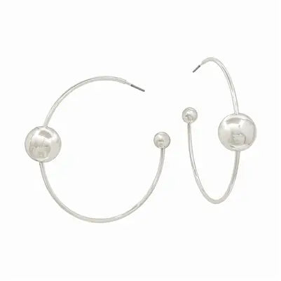 Thach Silver Hoops