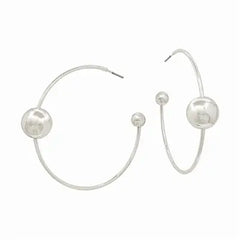 Thach Silver Hoops
