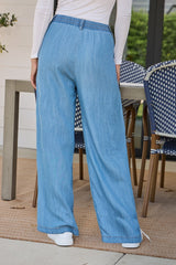 Turned Away Denim Pants