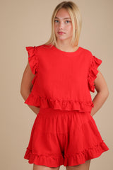 Hot Child In The City Two Piece Shorts Set