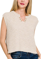 Darla Button Sweater - 3 Colors