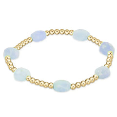 enewton Admire Gold 3mm Bead Bracelets Faceted Stones -Regular or Extends- Multiple Colors