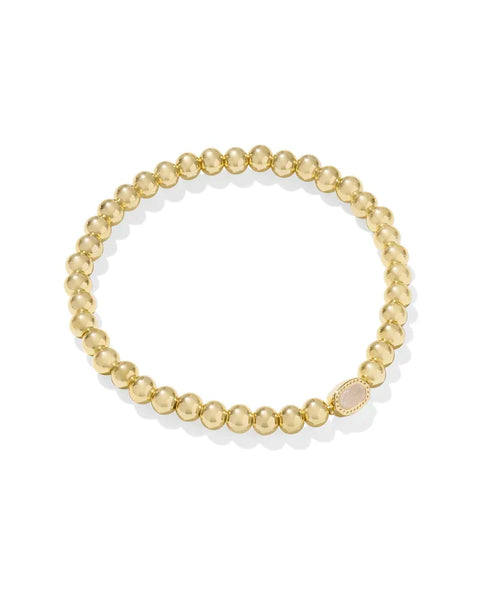 Kendra Scott Mini Elaina Stretch Bracelet-Gold or Silver