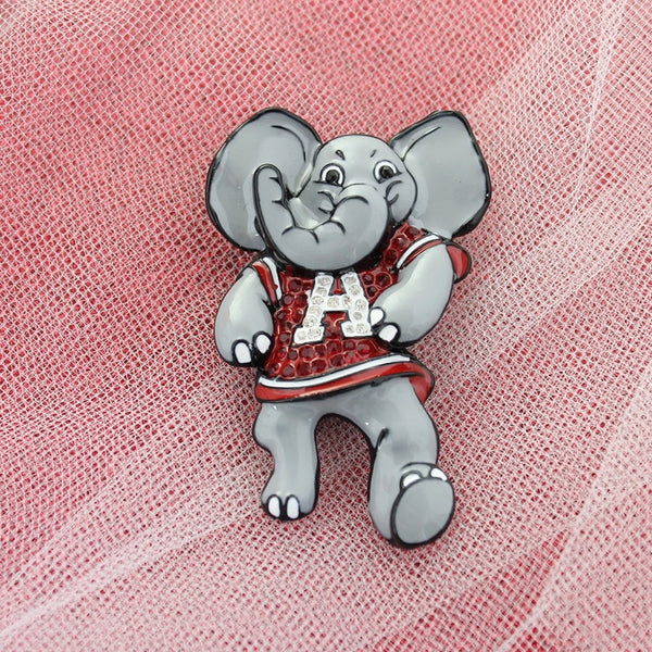 Alabama "Big Al" Crystal Pin