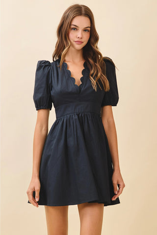 Lolo Scalloped Dress