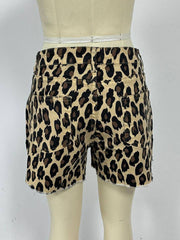 Cat Call Leopard Shorts