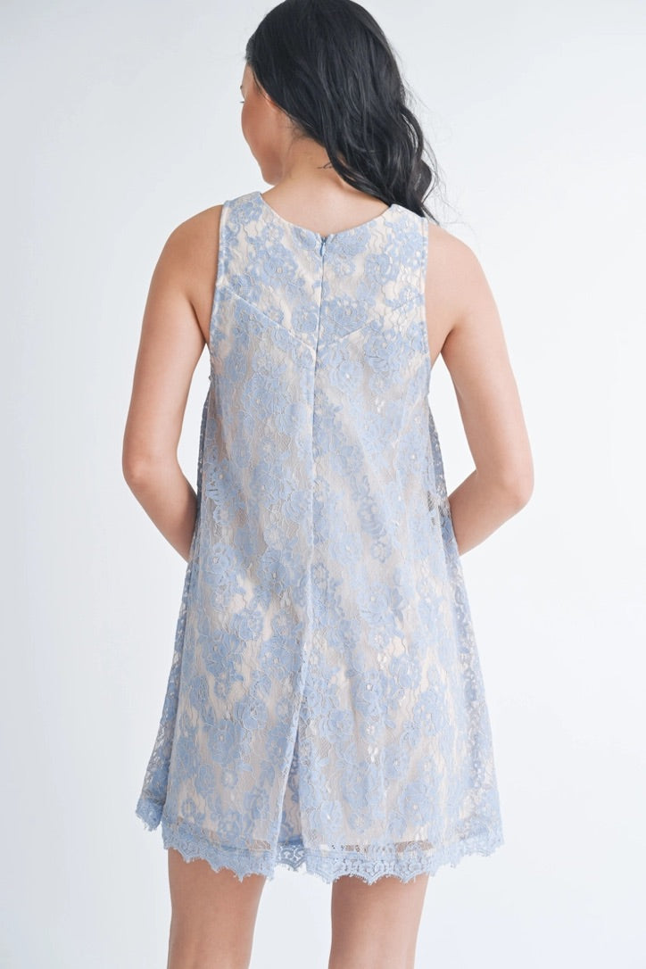 Burano Lace Dress-2 Colors A Little Bird Boutique Burano Lace Dress-2 Colors A Little Bird Boutique