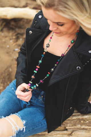 Fair and Square Necklace Bold