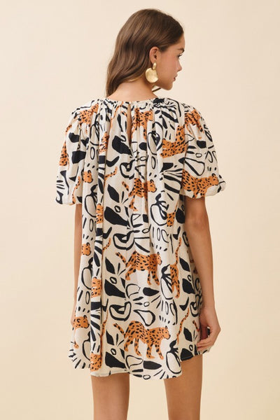 Cosmopolitan Leopard Dress