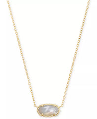 Kendra Scott Elisa Pendant Necklace And Mikki Huggie Earrings Gift Set