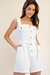 Wallstreet Romper - 2 Colors