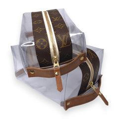 Taylor Travel Pouch in Vinyl Voque | Upcycled Lv - 2 Sizes