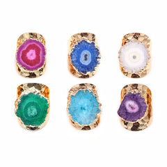 Agate Rings-Many Colors