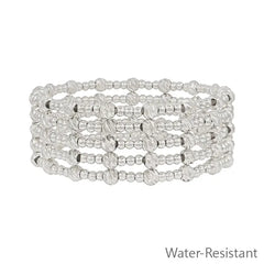 Tacco Set of Five Silver Bracelets