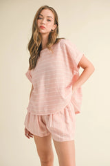 Pink Sands Short Set