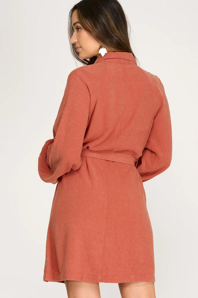 Yolanda Shirt Dress - 2 Colors