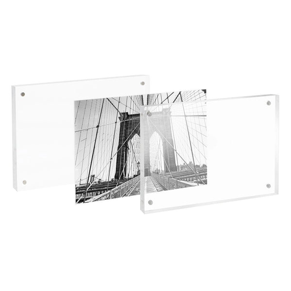 Designer Acrylic Photo Frames- 3 Sizes