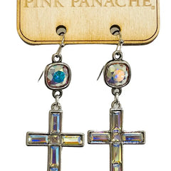 Pink Panache Cross Earrings - Multiple Styles