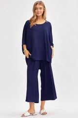 Dear Scarlett Wrinkle Free Bali Travel Two Piece Sets - 5 Colors