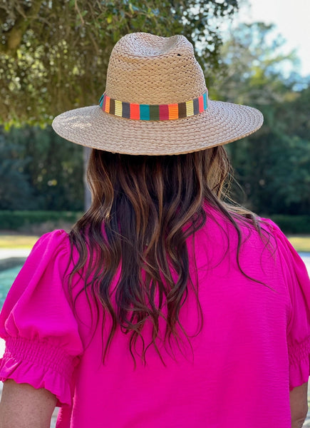 Carter Hat with Printed Band