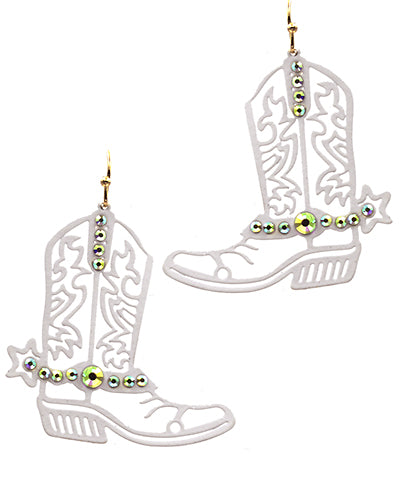 Boot Scootin' Earrings-2 Colors