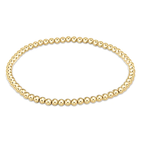 Enewton Classic Gold 3mm Bead Bracelet-Regular or Extends