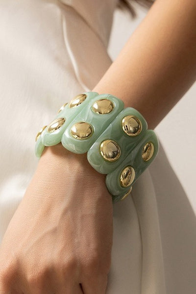 Terrell Studded Stretch Bracelets - 4 Colors
