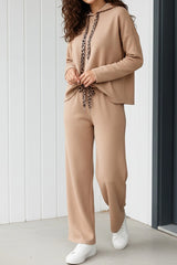 Claira Cord Leopard Set