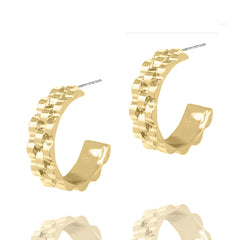 Watch Band Hoops