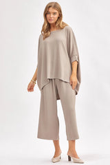 Dear Scarlett Wrinkle Free Bali Travel Two Piece Sets - 3 Colors