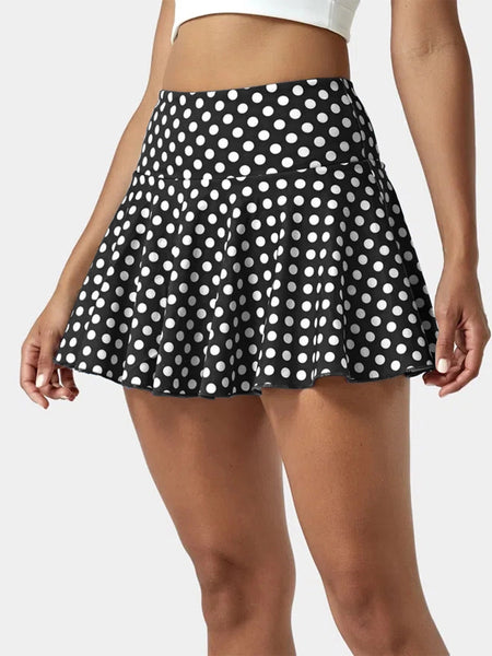 Polka Dot Tennis Skort - 2 Colors