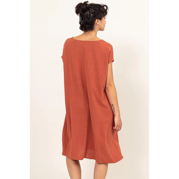 Edie Linen Dress-3 Colors
