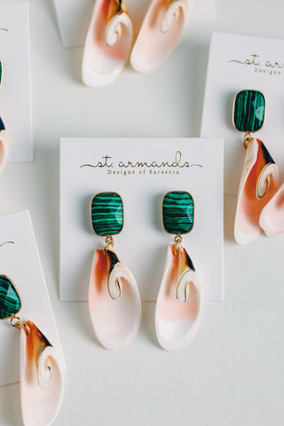 Julie Vos Noel Earrings - Varied Colors and Sizes