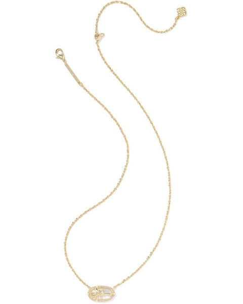 Kendra Scott Elisa Bow Short Pendant Necklace