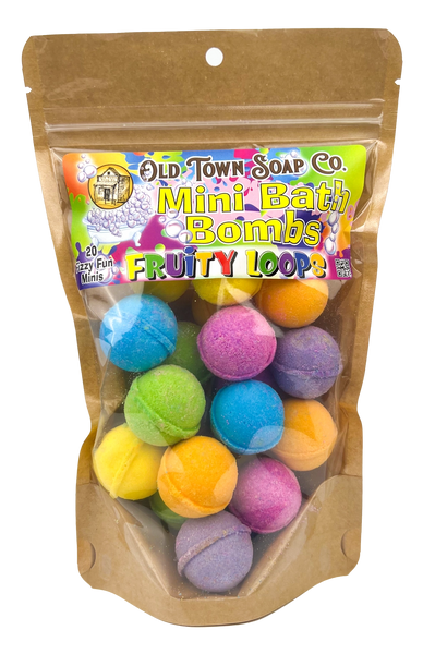 Old Town Soap Co. Bag of Mini Bath Bombs - 2 Scents