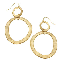 Effie Double Circle Earrings - 2 Colors